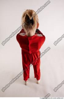 DENISA PILOT STANDING POSE WITH GUN